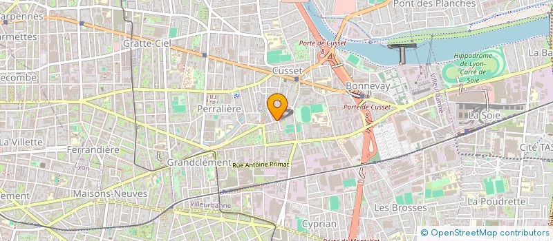 localisation de l'entreprise MONSIEUR JESS COMBIER  VILLEURBANNE