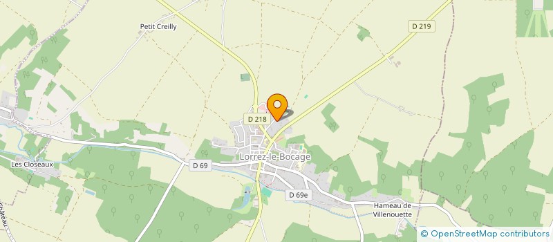 localisation de l'entreprise MONSIEUR JESS JEAN-BAPTISTE  LORREZ-LE-BOCAGE-PREAUX