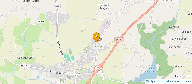 localisation de l'entreprise MONSIEUR JESSE ATTICA  GUIGNEN