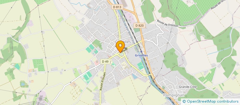 localisation de l'entreprise MONSIEUR JESSE BONHOMME à GRISOLLES