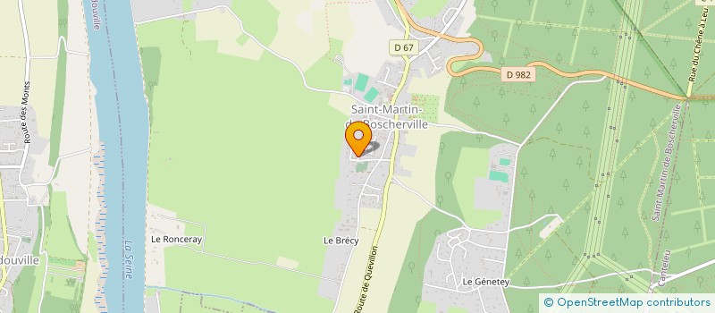 localisation de l'entreprise MONSIEUR JESSE HERNY à SAINT-MARTIN-DE-BOSCHERVILLE