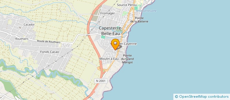 localisation de l'entreprise MONSIEUR JESSE JACKONO à CAPESTERRE-BELLE-EAU