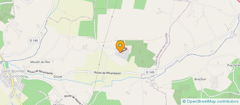 localisation de l'entreprise MONSIEUR JESSE KNIGHT  SAINT-BONNET-SUR-GIRONDE