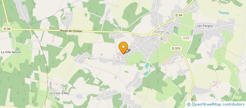localisation de l'entreprise MONSIEUR JESSE LECUYER à FEREL