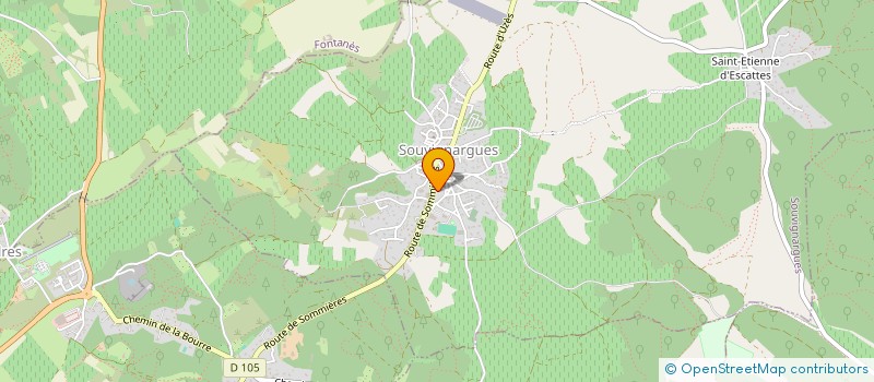 localisation de l'entreprise MONSIEUR JESSE LEROY  SOUVIGNARGUES