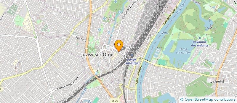 localisation de l'entreprise MONSIEUR JESSE OSAKO  JUVISY-SUR-ORGE