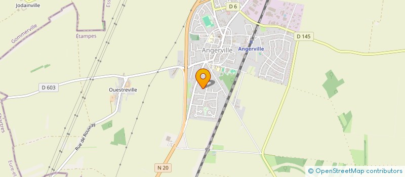 localisation de l'entreprise MONSIEUR JESSE ROYER  ANGERVILLE