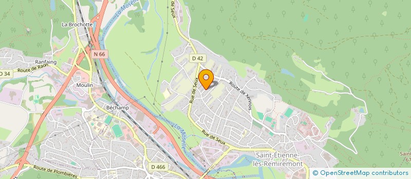 localisation de l'entreprise MONSIEUR JESSE RUSSO  SAINT-ETIENNE-LES-REMIREMONT