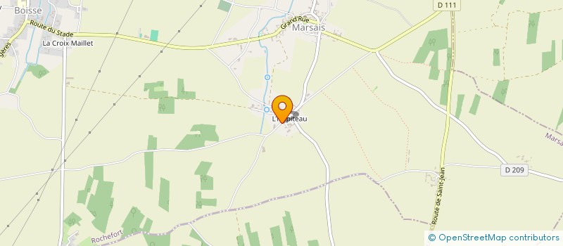 localisation de l'entreprise MONSIEUR JESSICA BARBEAU  MARSAIS