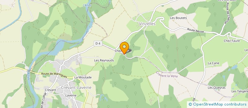 localisation de l'entreprise MONSIEUR JESSIE HORN  CREVANT-LAVEINE