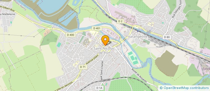 localisation de l'entreprise MONSIEUR JESSIE KARL  SAINT-NICOLAS-DE-PORT