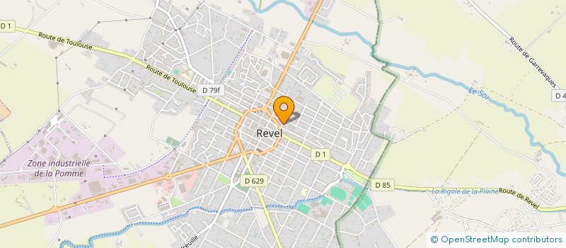 localisation de l'entreprise MONSIEUR JESSIE LOUSTALOT  REVEL