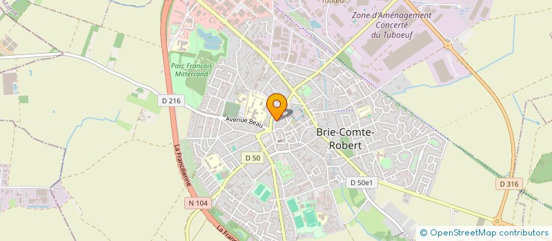 localisation de l'entreprise MONSIEUR JESSIE NOTTOLA  BRIE-COMTE-ROBERT