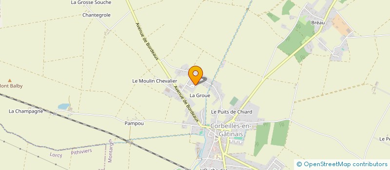 localisation de l'entreprise MONSIEUR JESSIE PESOVIC à CORBEILLES
