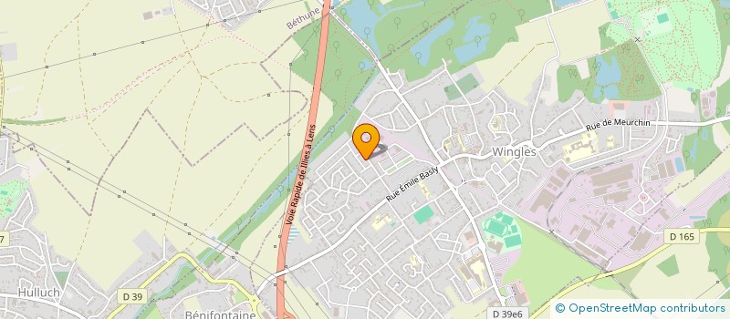 localisation de l'entreprise MONSIEUR JESSIE RECHIGNAC  WINGLES