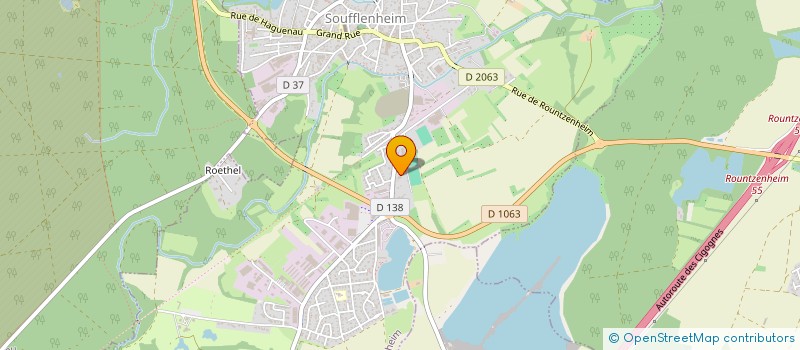 localisation de l'entreprise MONSIEUR JESSIE WEISS  SOUFFLENHEIM