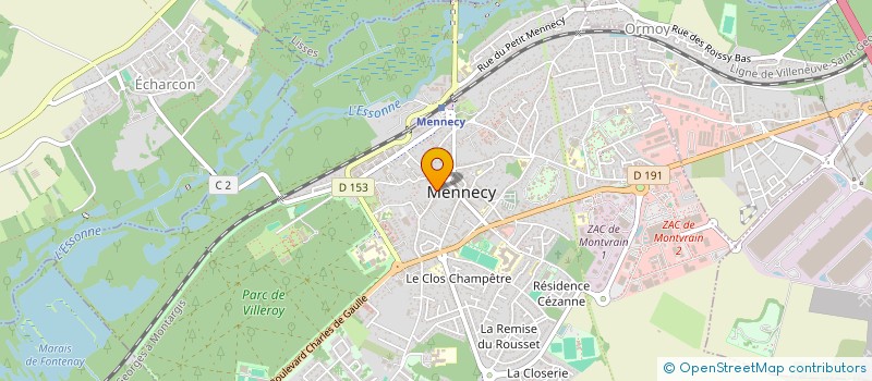 localisation de l'entreprise MONSIEUR JESSIM BOUDENE à MENNECY