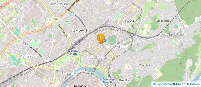 localisation de l'entreprise MONSIEUR JESSIM EDDAOUCHE  BESANCON