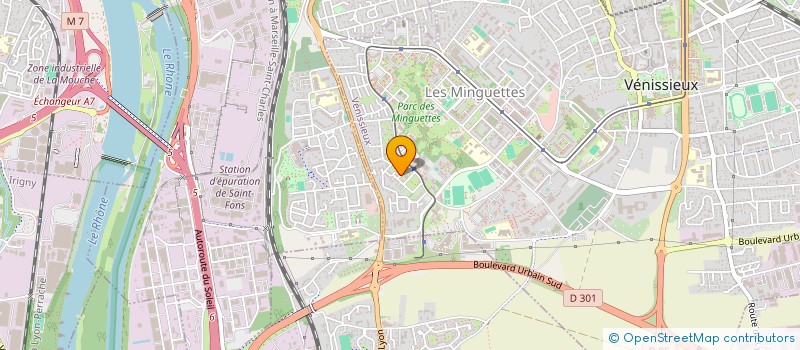 localisation de l'entreprise MONSIEUR JESSIM ELMAZNI  VILLEURBANNE