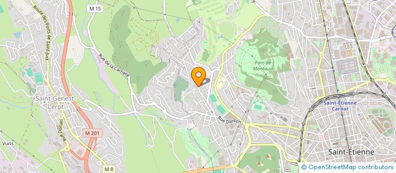 localisation de l'entreprise MONSIEUR JESSIM HAMMOUDI  SAINT-ETIENNE