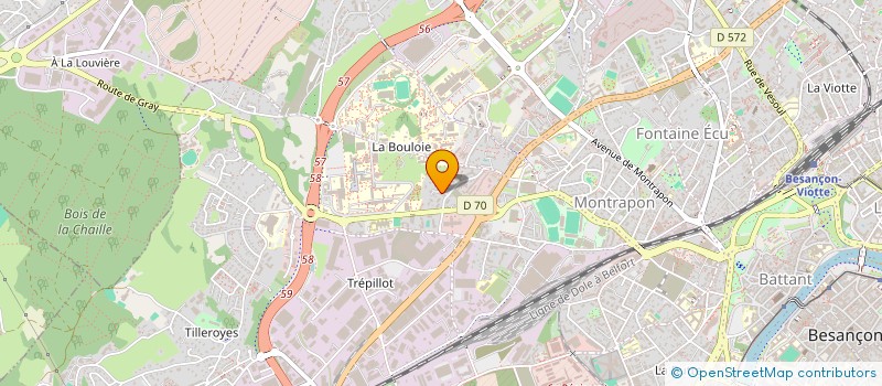 localisation de l'entreprise MONSIEUR JESSIM PELLISSARD  BESANCON