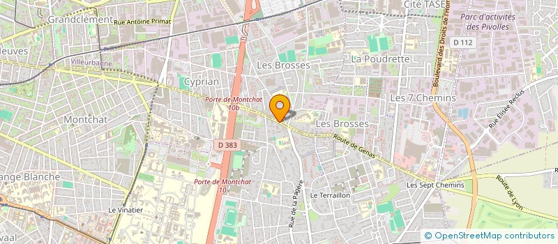 localisation de l'entreprise MONSIEUR JESSIM SADI à BRON