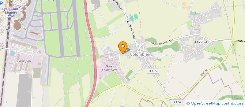 localisation de l'entreprise MONSIEUR JESSIM TAHAR BERRADIA  COLOMBIER-SAUGNIEU