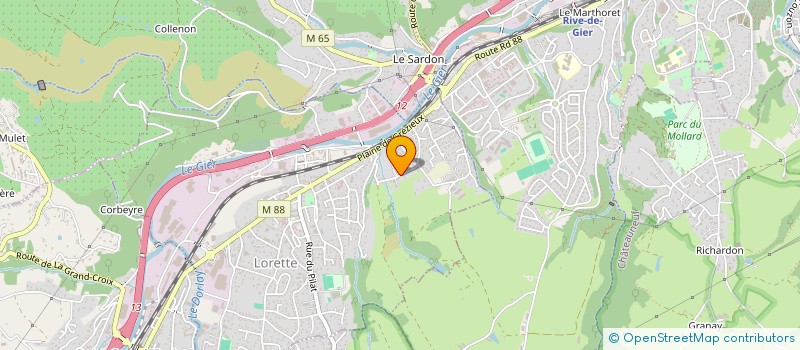 localisation de l'entreprise MONSIEUR JESSIM YAHIAOUI  LORETTE