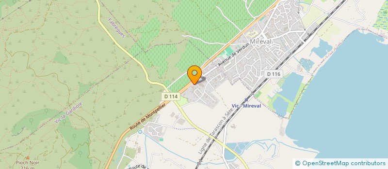 localisation de l'entreprise MONSIEUR JESSON CHAUMONT  VIC-LA-GARDIOLE