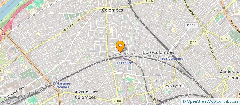 localisation de l'entreprise MONSIEUR JESSON COLOMBUS à COLOMBES