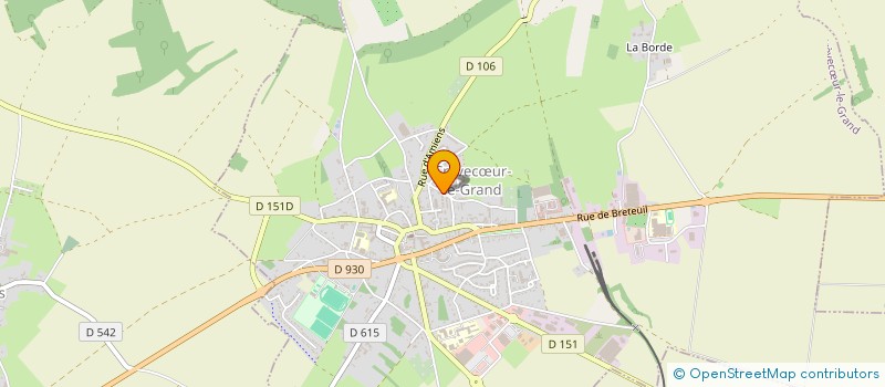 localisation de l'entreprise MONSIEUR JESSON DAUTREMONT  CREVECUR-LE-GRAND