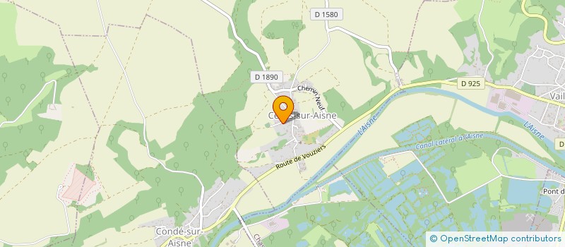 localisation de l'entreprise MONSIEUR JESSON LAPLACE  CELLES-SUR-AISNE