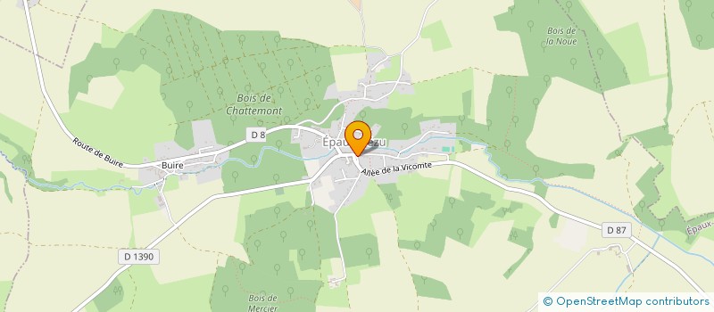 localisation de l'entreprise MONSIEUR JESSON LEDY  EPAUX-BEZU