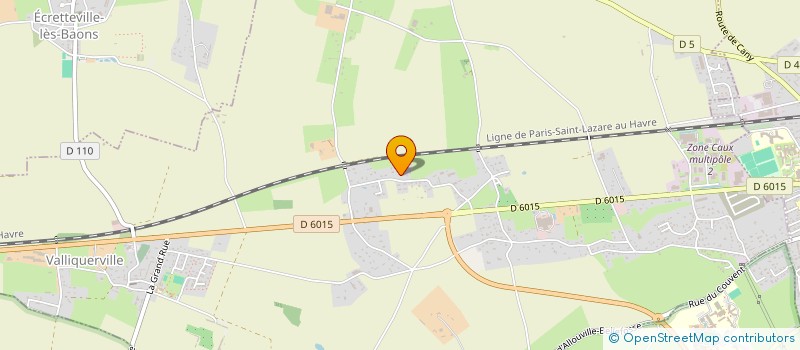 localisation de l'entreprise MONSIEUR JESSON SAGE  VALLIQUERVILLE