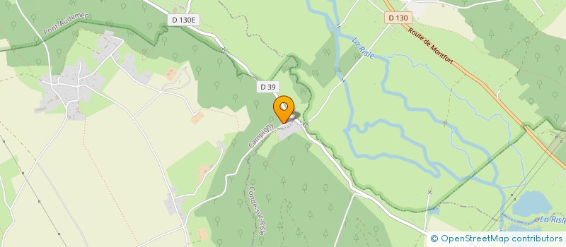 localisation de l'entreprise MONSIEUR JESSON THINEL  SAINT-GEORGES-DU-VIEVRE