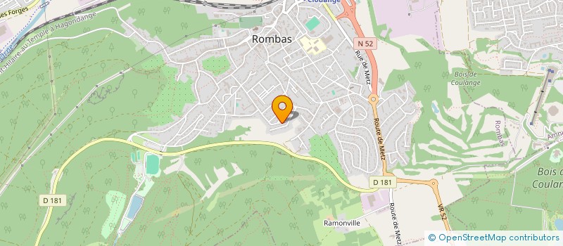 localisation de l'entreprise MONSIEUR JESSY ABBAS  AISSA  ROMBAS