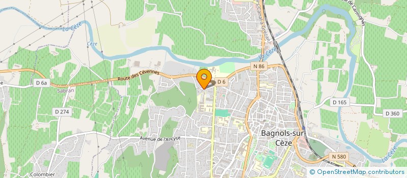 localisation de l'entreprise MONSIEUR JESSY ADAM  SAINT-GENIES-DE-COMOLAS