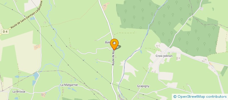 localisation de l'entreprise MONSIEUR JESSY AUGER  NOAILLY