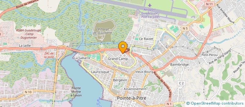 localisation de l'entreprise MONSIEUR JESSY BALCOT à LES ABYMES