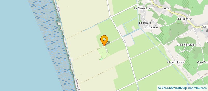 localisation de l'entreprise MONSIEUR JESSY BEL  SAINT-THOMAS-DE-CONAC