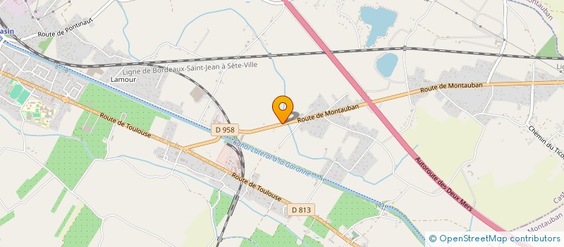 localisation de l'entreprise MONSIEUR JESSY BELLOCQ  CASTELSARRASIN