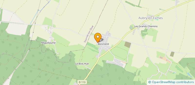 localisation de l'entreprise MONSIEUR JESSY BLANCHARD  GOUFFERN EN AUGE