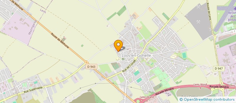 localisation de l'entreprise MONSIEUR JESSY BLANCHEZ  LOOS-EN-GOHELLE