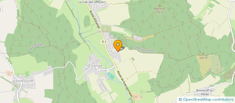 localisation de l'entreprise MONSIEUR JESSY BODIN--MAX  ELZANGE