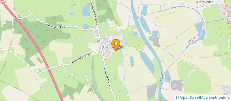 localisation de l'entreprise MONSIEUR JESSY BONNEFOY  CLEPPE