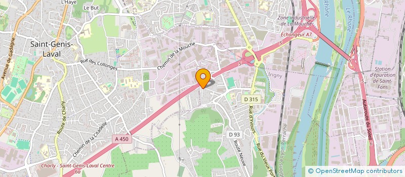 localisation de l'entreprise MONSIEUR JESSY BONY  IRIGNY