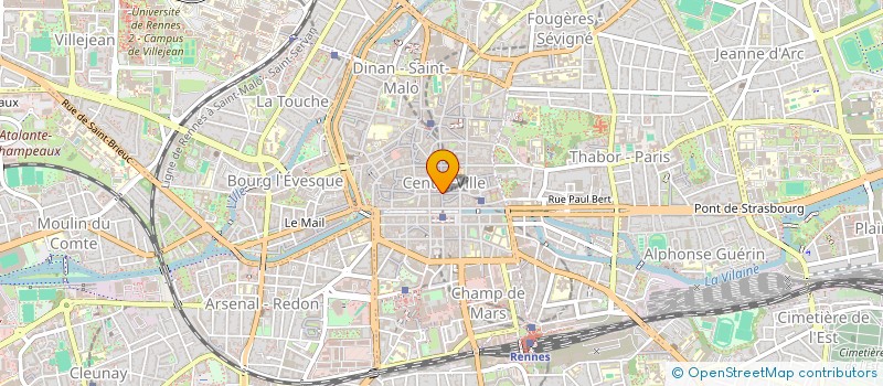 localisation de l'entreprise MONSIEUR JESSY BOUCHET  RENNES