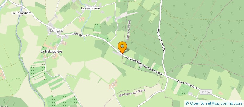 localisation de l'entreprise MONSIEUR JESSY BOUTVILLE  LEFFARD
