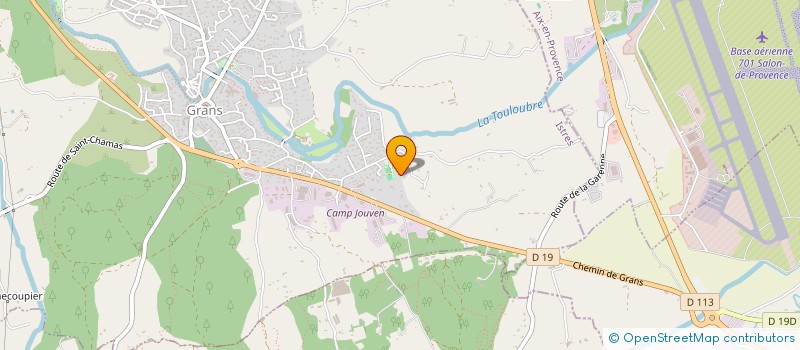 localisation de l'entreprise MONSIEUR JESSY BUCHET  GRANS