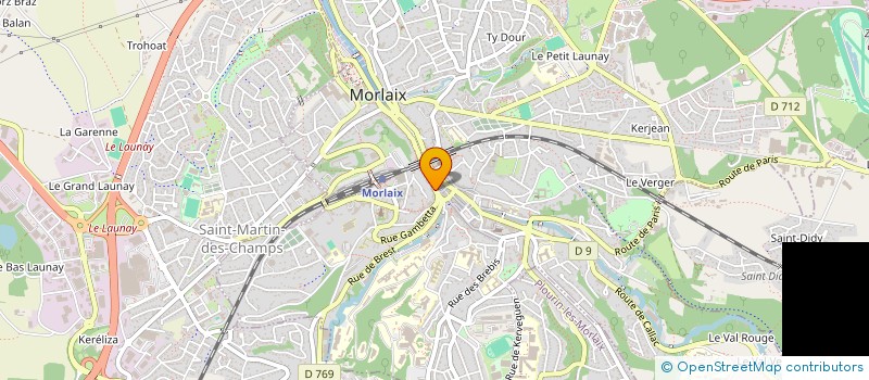 localisation de l'entreprise MONSIEUR JESSY CARPENTIER à PLOUMAGOAR